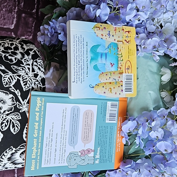 Children's 🎄Hardcover Books: The Pout Pout Fish & There is a bird on your head. - Picture 2 of 15